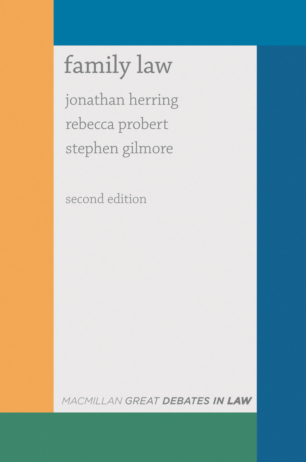 Great Debates in Family Law 2nd Edition