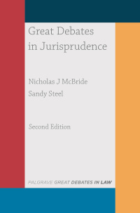 Cover image: Great Debates in Jurisprudence 2nd edition 9781352002423