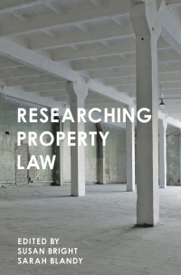 Cover image: Researching Property Law 1st edition 9781137487896