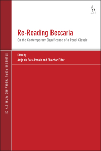 Cover image: Re-Reading Beccaria 1st edition 9781509959136