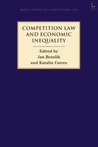 Cover image: Competition Law and Economic Inequality 1st edition 9781509959235