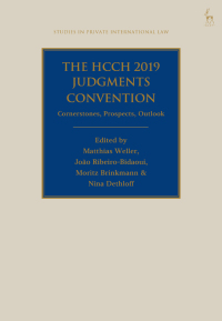 Omslagafbeelding: The HCCH 2019 Judgments Convention 1st edition 9781509959532