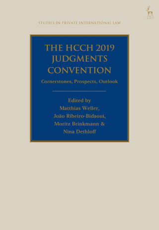 Cover image: The HCCH 2019 Judgments Convention 1st edition 9781509959532