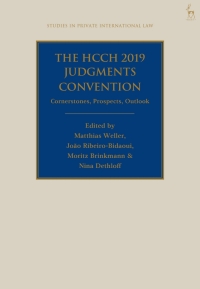 Imagen de portada: The HCCH 2019 Judgments Convention 1st edition 9781509959532