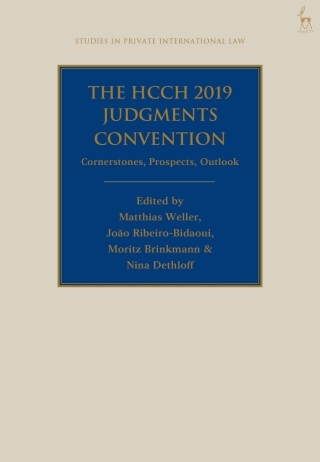 Cover image: The HCCH 2019 Judgments Convention 1st edition 9781509959532