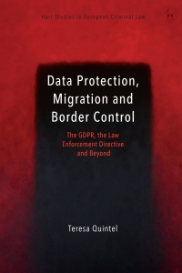 Imagen de portada: Data Protection, Migration and Border Control 1st edition 9781509959631