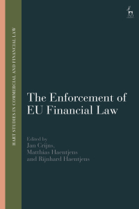 Cover image: The Enforcement of EU Financial Law 1st edition 9781509959785