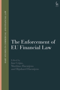 Cover image: The Enforcement of EU Financial Law 1st edition 9781509959785