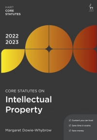 Titelbild: Core Statutes on Intellectual Property 2022-23 10th edition 9781509960712