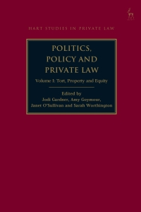 表紙画像: Politics, Policy and Private Law 1st edition 9781509960965