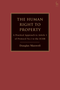 Cover image: The Human Right to Property 1st edition 9781509961108