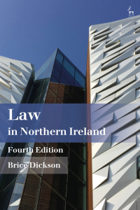 Imagen de portada: Law in Northern Ireland 4th edition 9781509961207