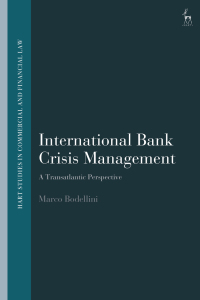 Imagen de portada: International Bank Crisis Management 1st edition 9781509961306