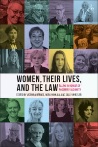 Imagen de portada: Women, Their Lives, and the Law 1st edition 9781509962082