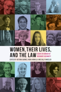 Imagen de portada: Women, Their Lives, and the Law 1st edition 9781509962082