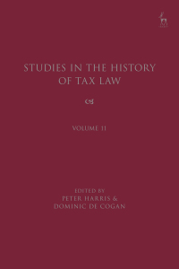 Cover image: Studies in the History of Tax Law, Volume 11 1st edition 9781509963263