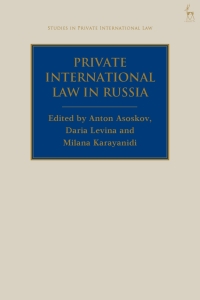 Cover image: Private International Law in Russia 1st edition 9781509964314