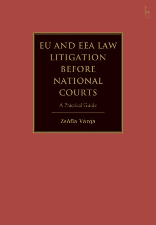 Cover image: EU and EEA Law Litigation Before National Courts 1st edition 9781509964895