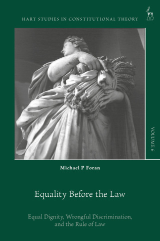 Imagen de portada: Equality Before the Law 1st edition 9781509964987