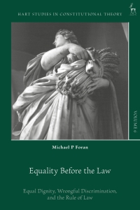 Imagen de portada: Equality Before the Law 1st edition 9781509964949