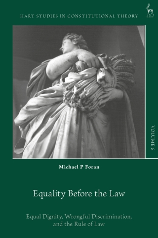 Cover image: Equality Before the Law 1st edition 9781509964987