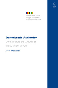 Cover image: Demoicratic Authority 1st edition 9781509965045