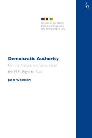 Cover image: Demoicratic Authority 1st edition 9781509965045