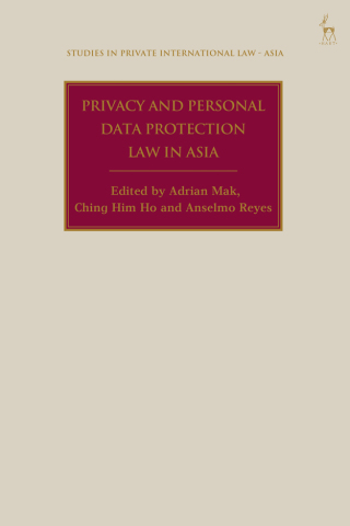 Cover image: Privacy and Personal Data Protection Law in Asia 1st edition 9781509965472