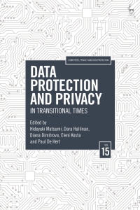 Cover image: Data Protection and Privacy, Volume 15 1st edition 9781509965908