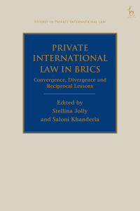 Cover image: Private International Law in BRICS 1st edition 9781509966141