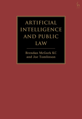 Cover image: Artificial Intelligence and Public Law 1st edition 9781509966707