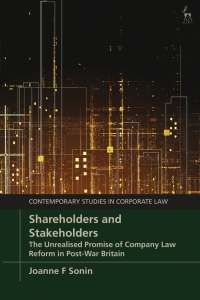 Cover image: Shareholders and Stakeholders 1st edition 9781509966806