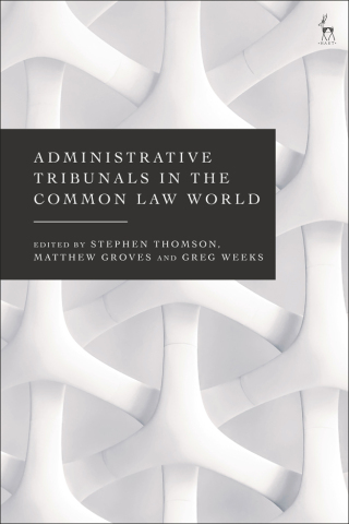 Imagen de portada: Administrative Tribunals in the Common Law World 1st edition 9781509966905