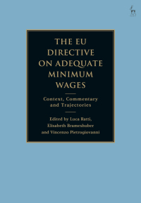 Imagen de portada: The EU Directive on Adequate Minimum Wages 1st edition 9781509968725