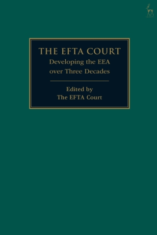 Imagen de portada: The EFTA Court 2nd edition 9781509968800