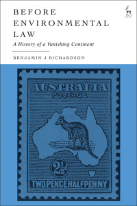 Cover image: Before Environmental Law 1st edition 9781509969029