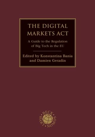 Cover image: The Digital Markets Act 1st edition 9781509970018