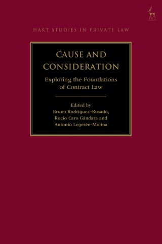 Cover image: Cause and Consideration 1st edition 9781509971398