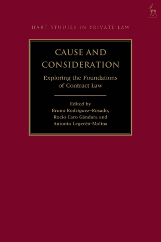 Imagen de portada: Cause and Consideration 1st edition 9781509971398