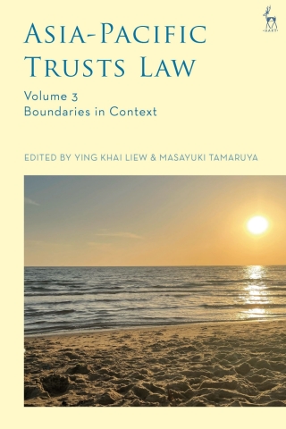 Cover image: Asia-Pacific Trusts Law, Volume 3 1st edition 9781509972951