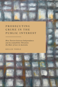 Cover image: Prosecuting Crime in the Public Interest 1st edition 9781509973200