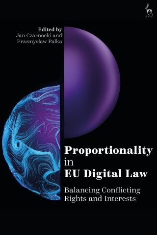 Cover image: Proportionality in EU Digital Law 1st edition 9781509974511