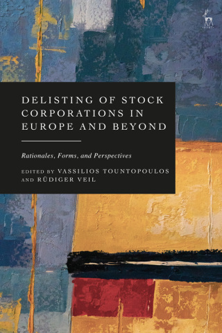 Cover image: Delisting of Stock Corporations in Europe and Beyond 1st edition 9781509974788