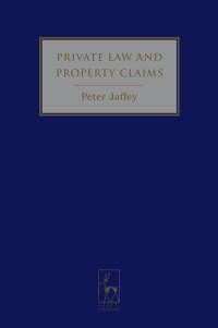 表紙画像: Private Law and Property Claims 1st edition 9781841136332