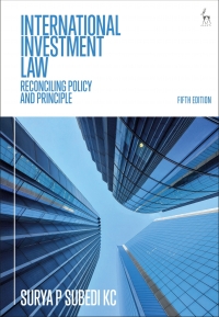 Imagen de portada: International Investment Law 5th edition 9781509975198