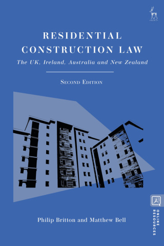 Cover image: Residential Construction Law 2nd edition 9781509975884