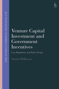 Cover image: Venture Capital Investment and Government Incentives 1st edition 9781509976393