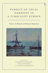 Cover image: Pursuit of Legal Harmony in a Turbulent Europe 1st edition 9781509977000