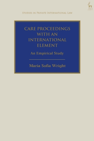 صورة الغلاف: Care Proceedings with an International Element 1st edition 9781509977307