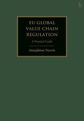 表紙画像: EU Global Value Chain Regulation 1st edition 9781509977550
